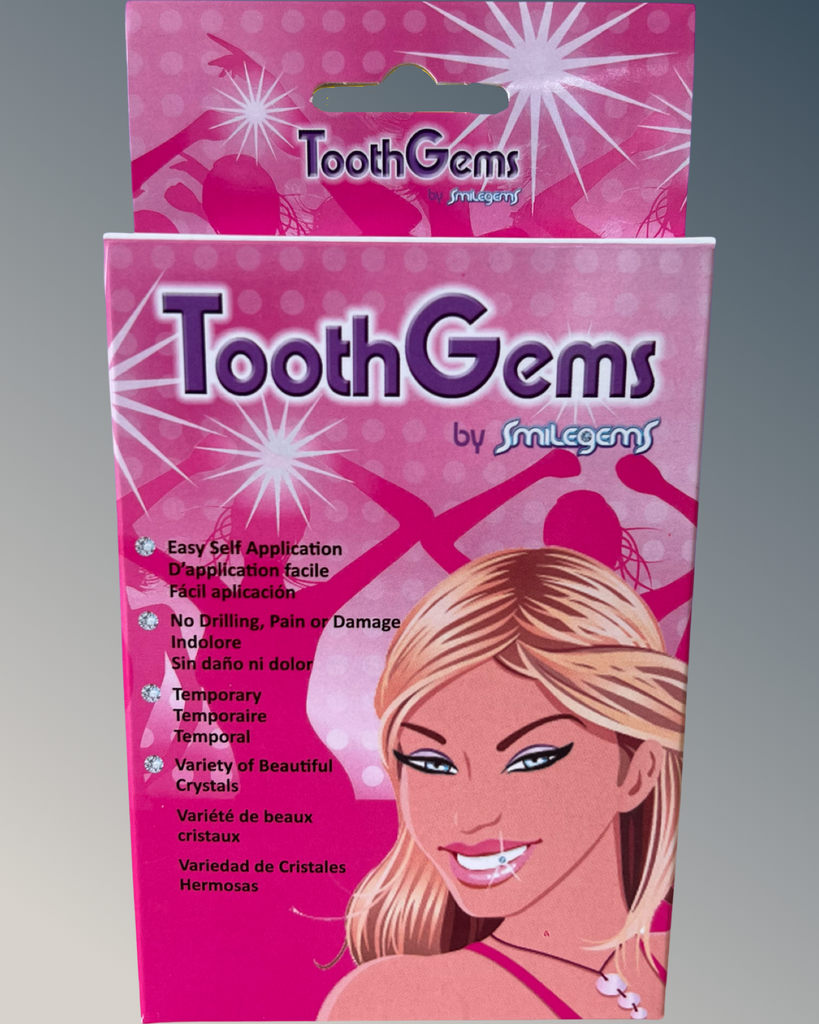 JIBELL Silver Zirconium Alloy Tooth gems Love Shape 3pcs Tooth gems Teeth  gem kit Teeth Jewelry Tooth gem Professional Starter kit Tooth gem Starter
